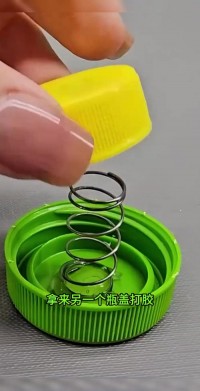 塑料瓶盖改造！DIY 调料罐密封盖