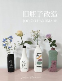旧玻璃瓶改造：插花瓶、收纳罐，喷漆装饰​