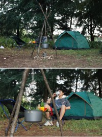 露营做饭工具：便携炉具、锅具，简单餐食做法​